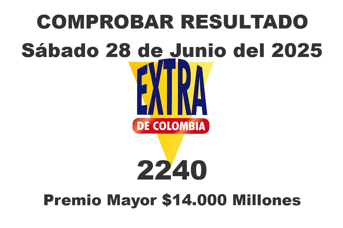 Extra de Colombia Sábado 28 de Junio del 2025